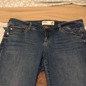 Garage jeans size 13